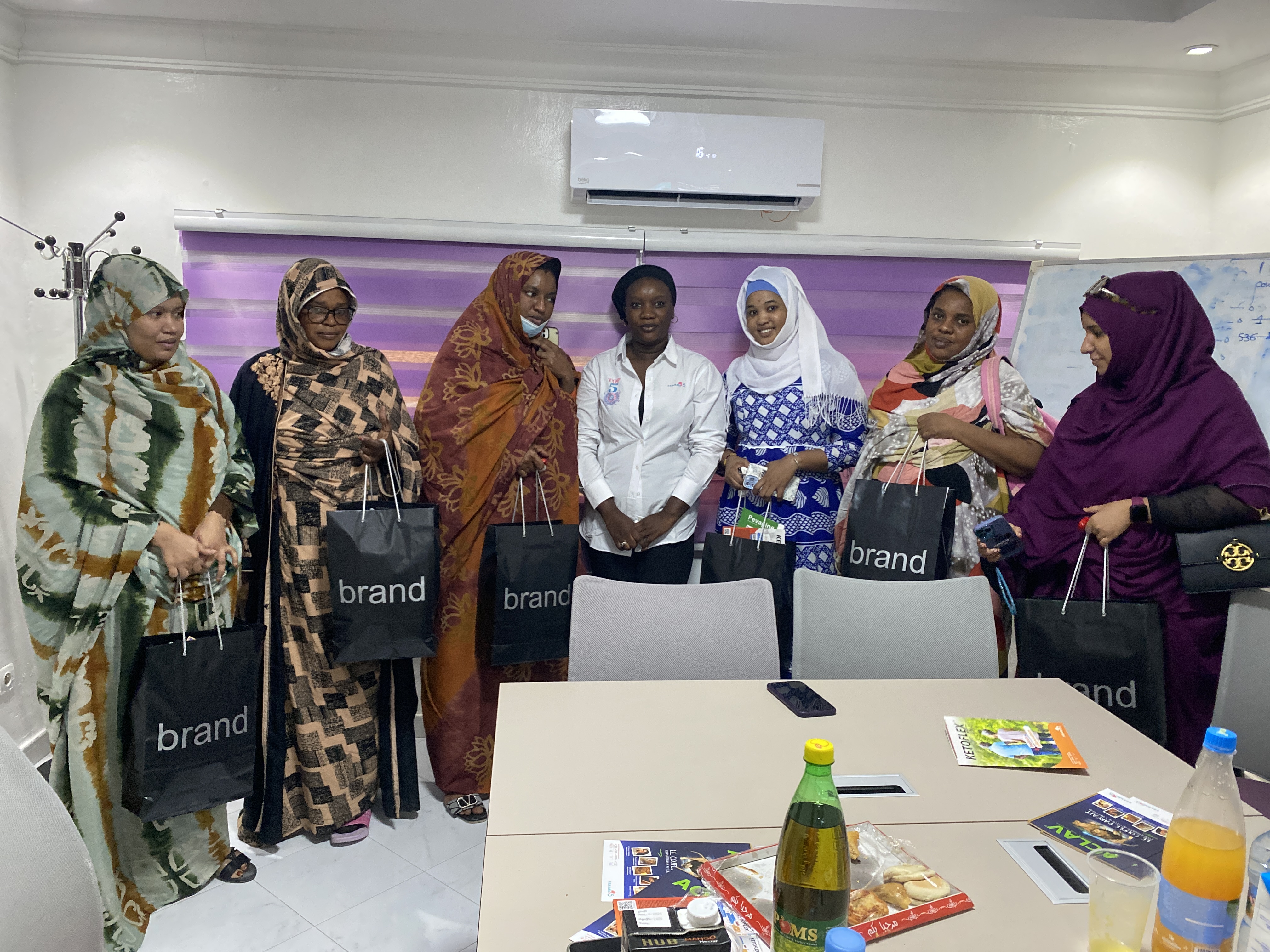 Notre équipe en action